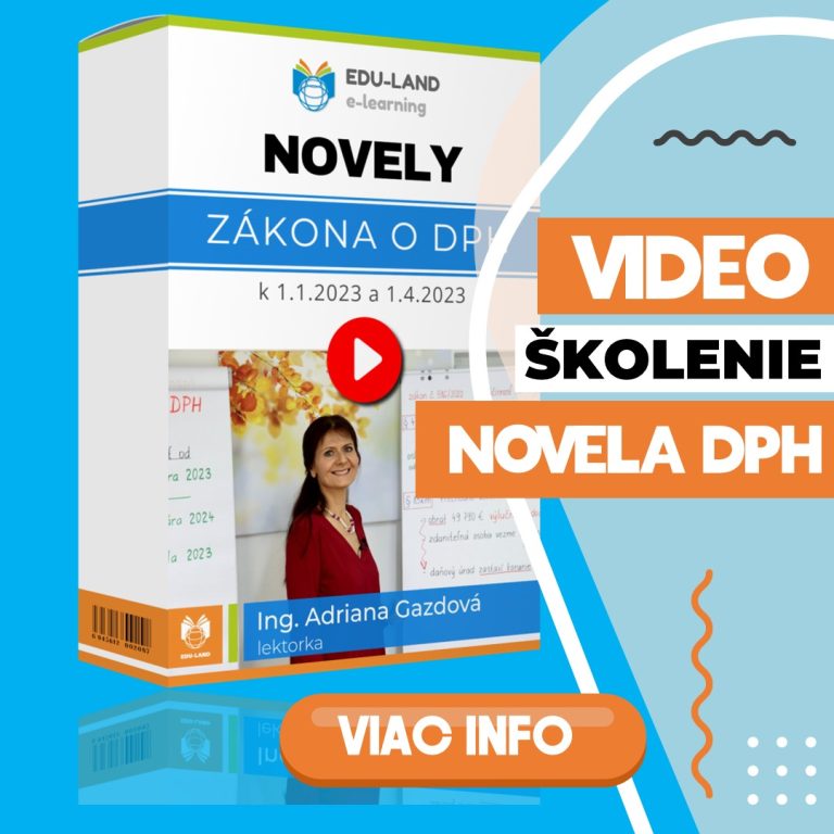 videoškolenie novela dph